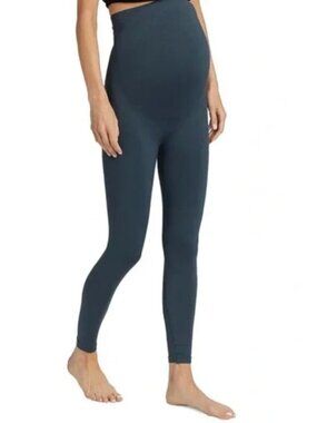 NWT Blanqi Everyday Maternity Belly Support Leggings in Storm-sz Large